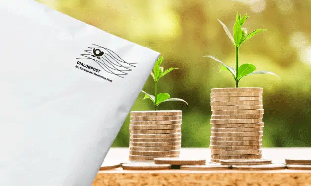 Mailingdruck24-Mailings-Dialogpost Geld sparen bei Portokosten.