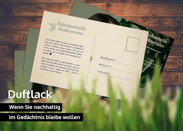 Mailingdruck24-Postkarten-mit-Duftlack-Fruehlingswiese Duftende Mailings - Direktmarketing noch erfolgreicher Mailings mit Duftlack machen es möglich