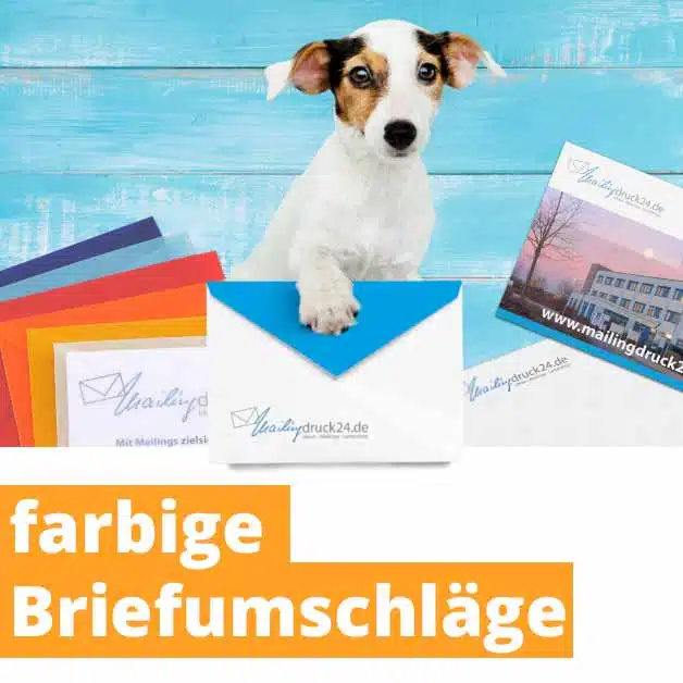 farbige-briefumschlaege Auswahl an farbigen Briefuumschlägen