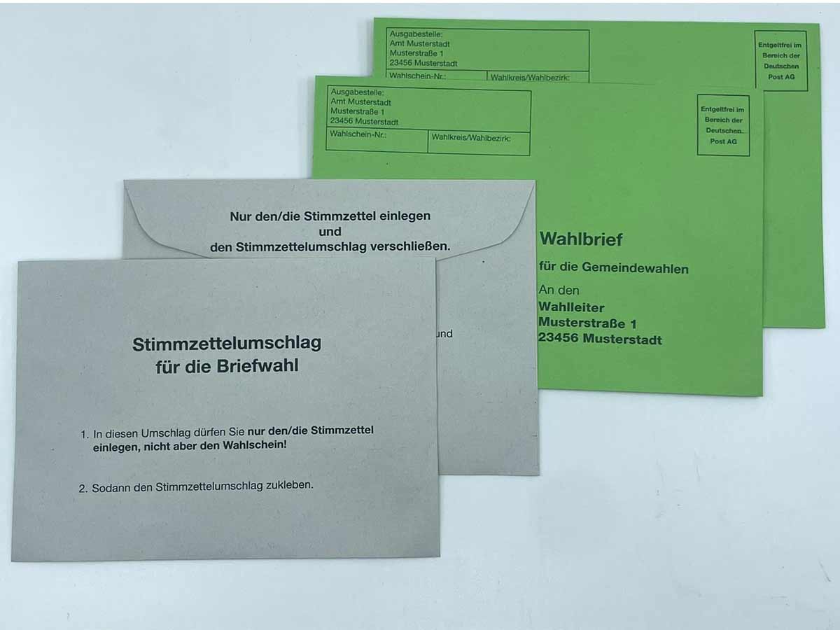 stimmzettelumschlag-online Wahlbriefe - Stimmzettelumschläge