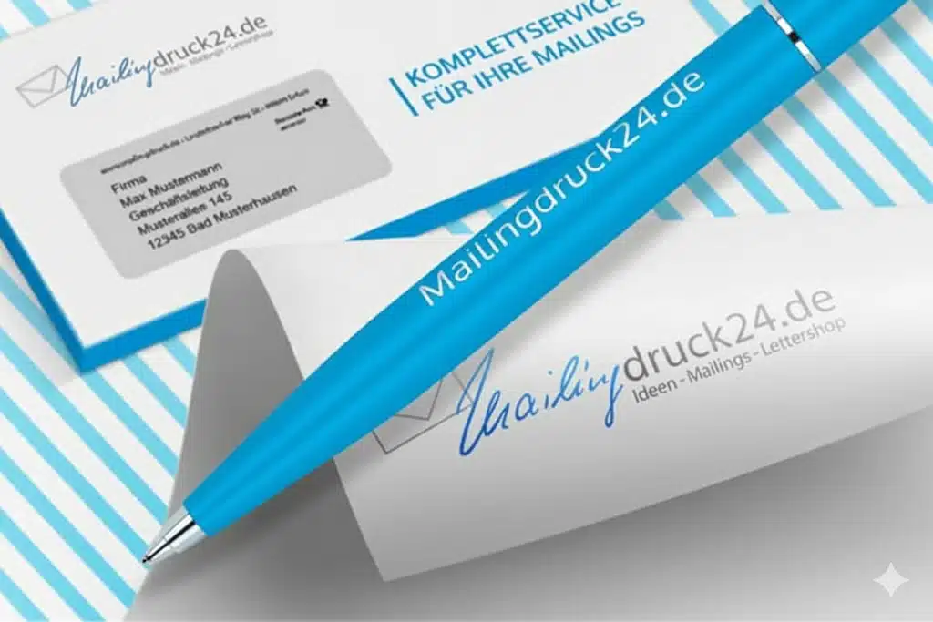 Mailings adressieren und personalisieren - Leistungen im Lettershoo