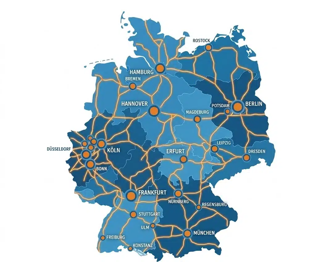 Postwurfspezial-in-ganz-deutschland Postwurfspezial Zielgebiet Deutschland Karte